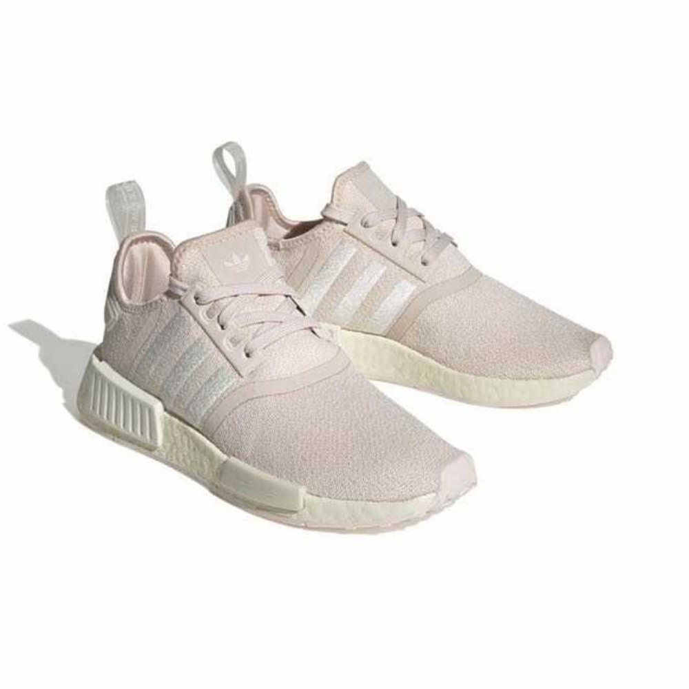 adidas Women's Athletic Shoes in Light Pink and Cream